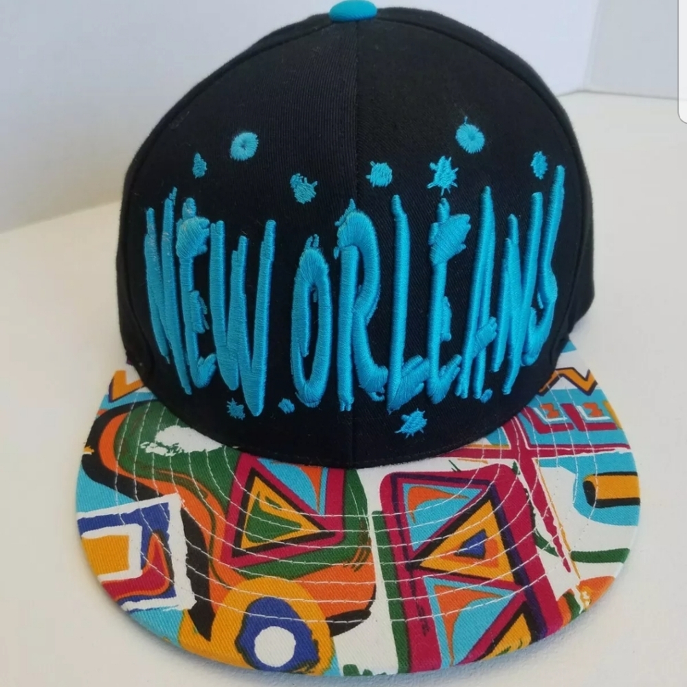 KB Ethos Premium Headwear Snapback New Orleans Hat